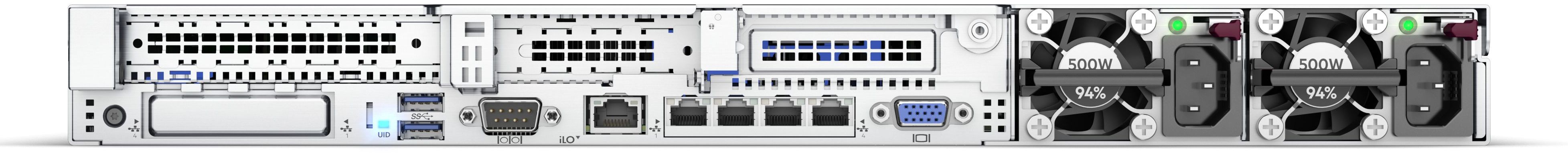 Консоль управления сервером hp