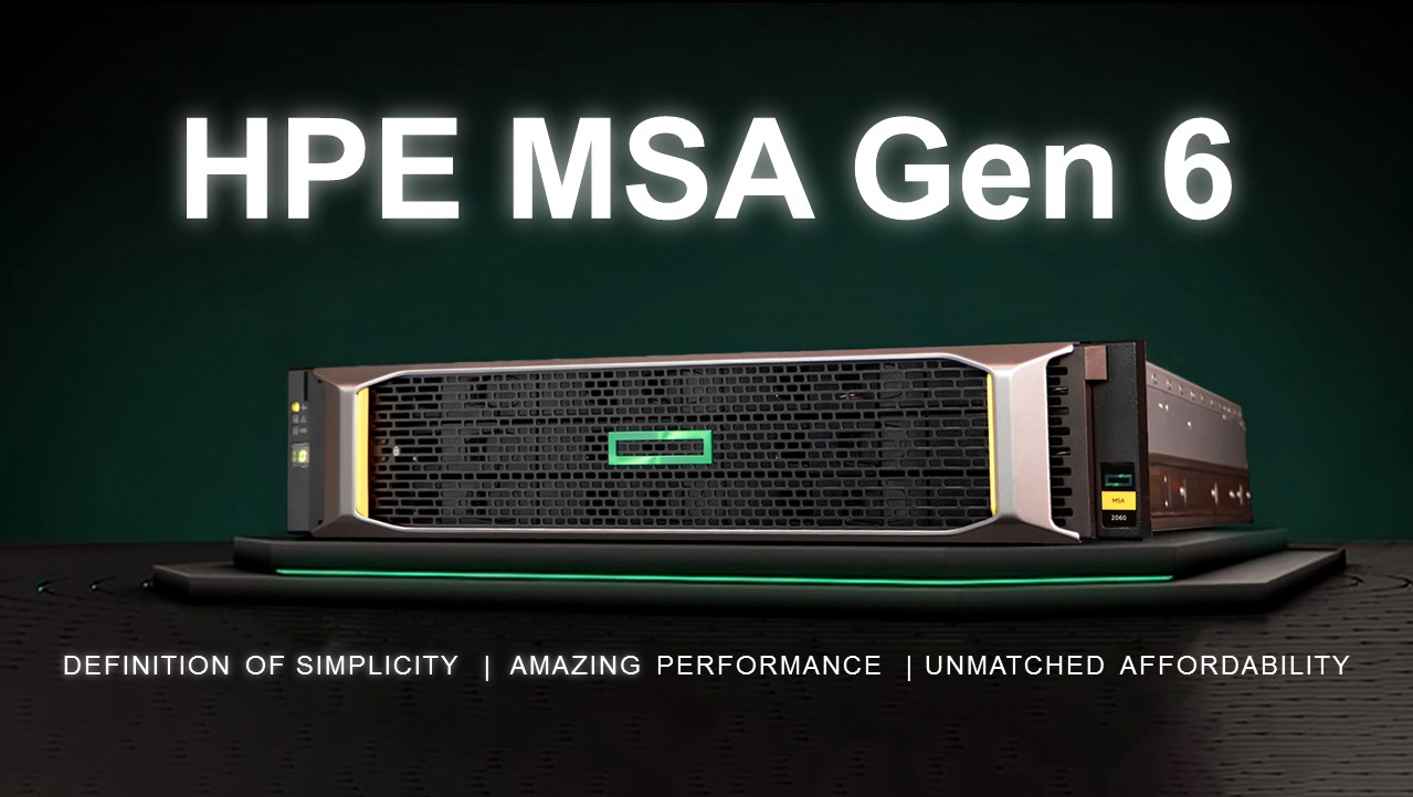 HPE MSA Gen 6 | CompuWay